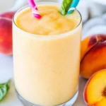 3-Ingredient Peach Smoothies 38 3-Ingredient-Peach-Smoothies-Recipe