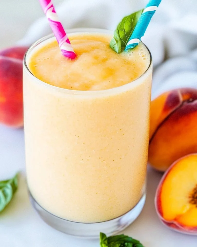 3-Ingredient-Peach-Smoothies-Recipe