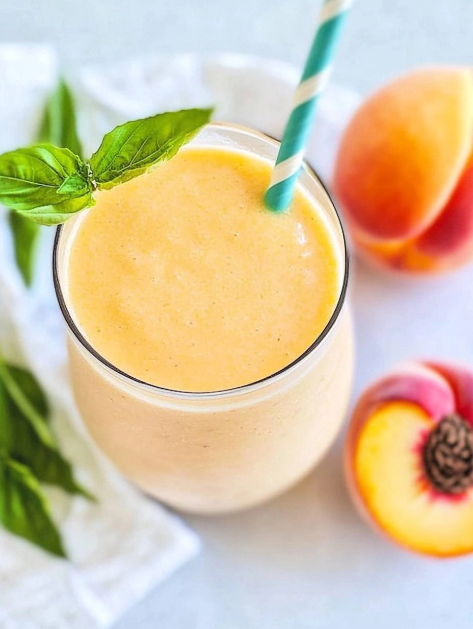 3-Ingredient Peach Smoothies 37 3-Ingredient Peach Smoothies