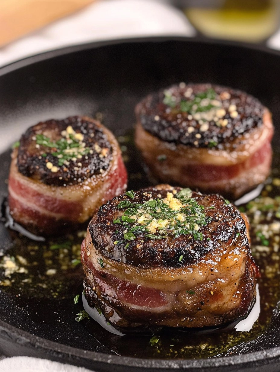 Bacon Wrapped Filet Mignon