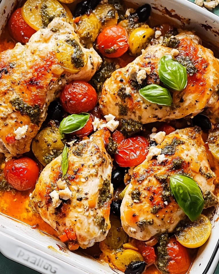 Baked-Mediterranean-Chicken-Recipe