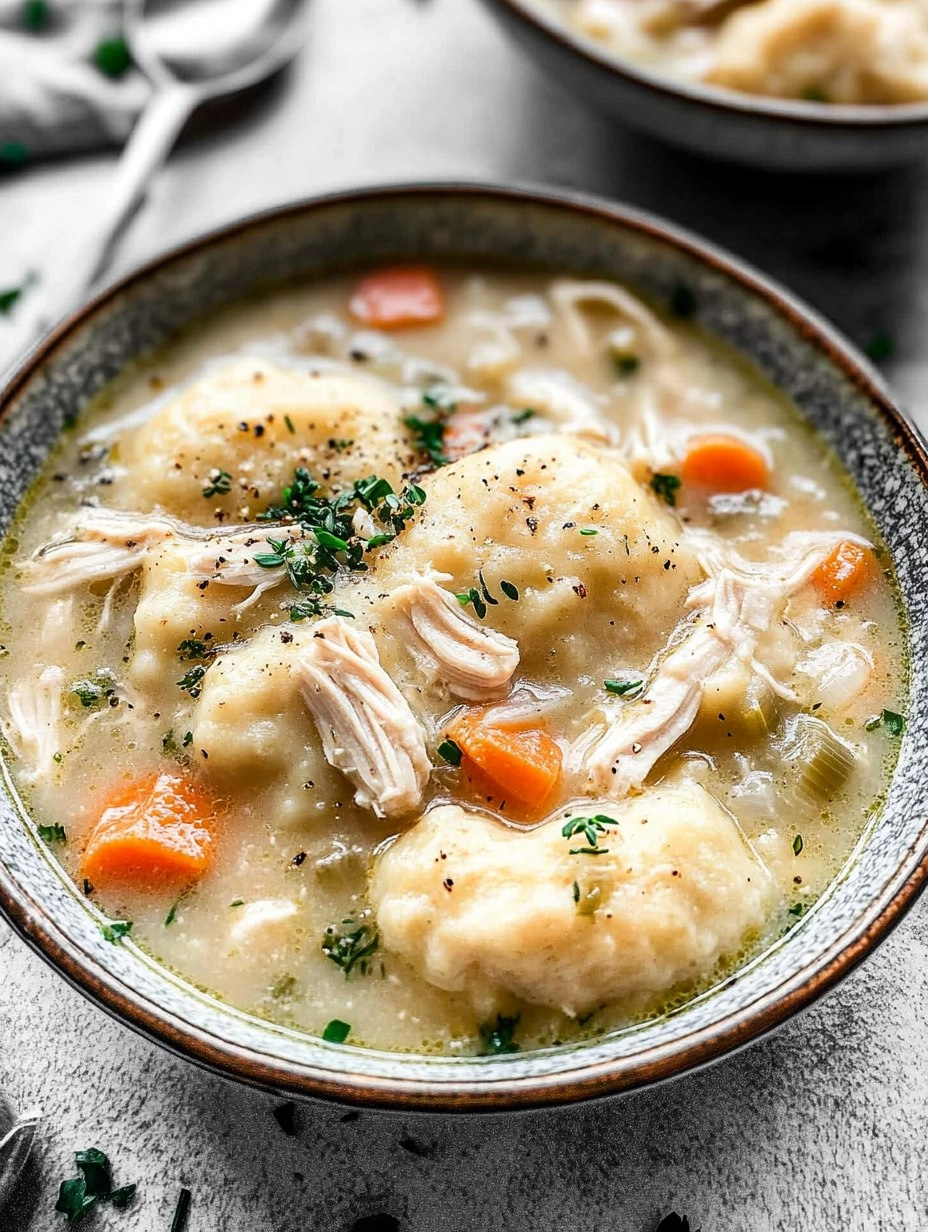 Chicken And Dumplings Soup