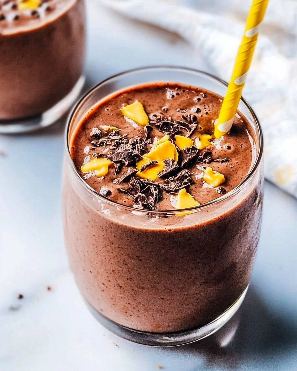 Chocolate Peanut Butter Smoothie