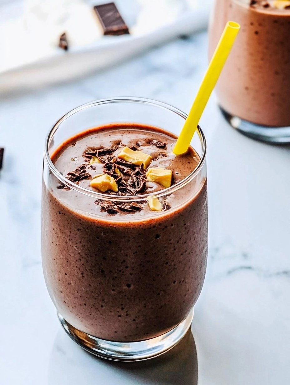 Chocolate Peanut Butter Smoothie