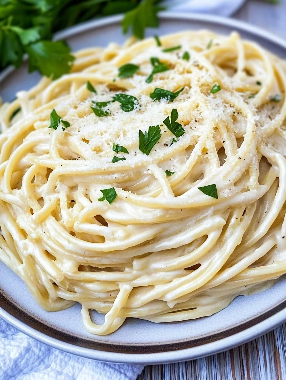 Creamy Garlic Parmesan Pasta 77 Creamy Garlic Parmesan Pasta