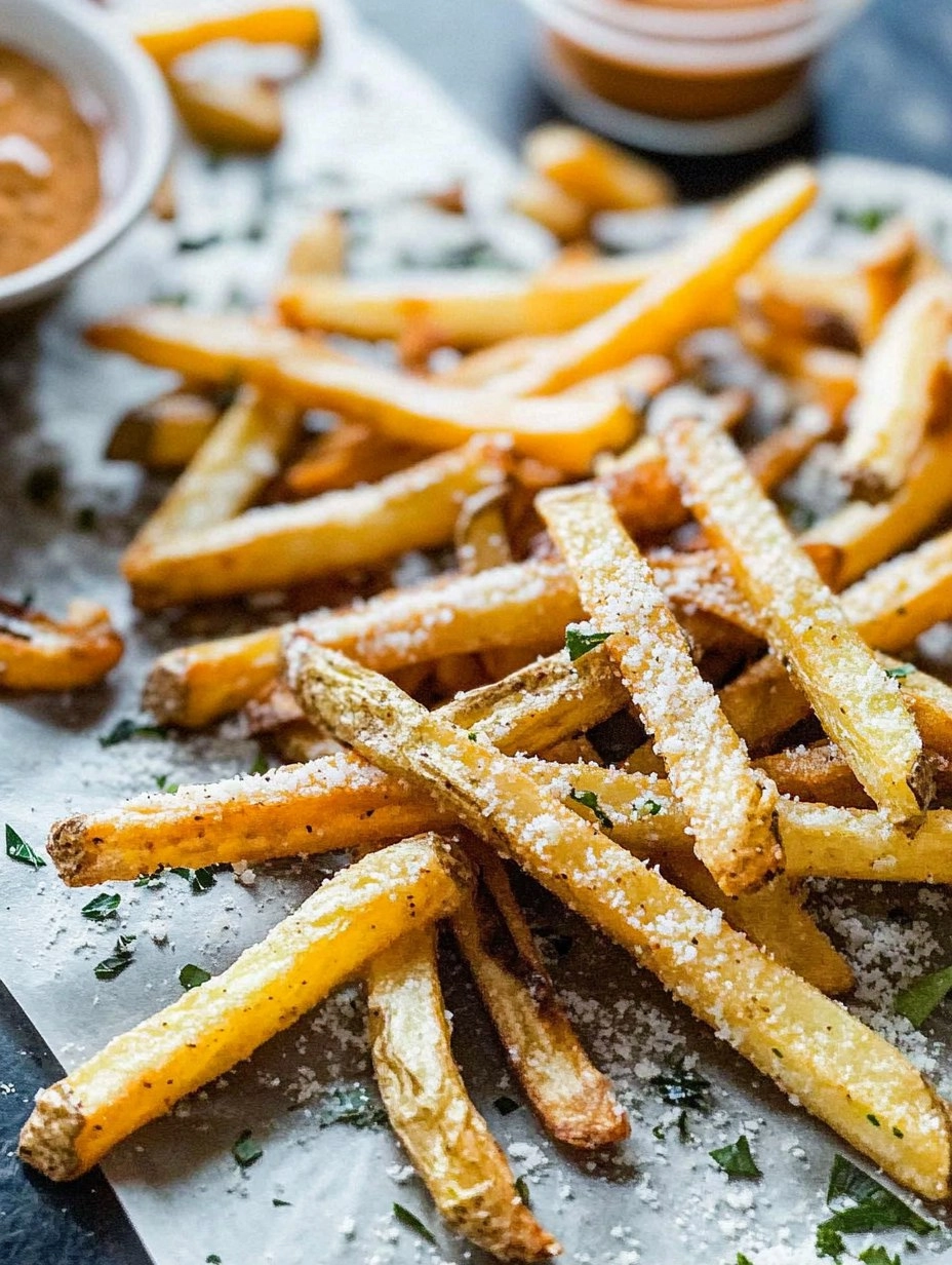 Crispy Parmesan Truffle Fries 65 Crispy Parmesan Truffle Fries