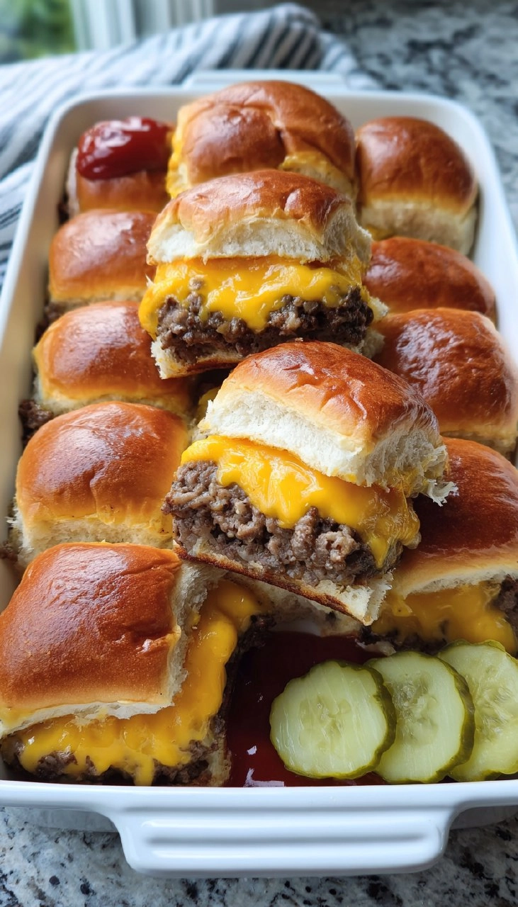 Easy-Cheeseburger-Sliders-On-Hawaiian-Rolls-Recipe