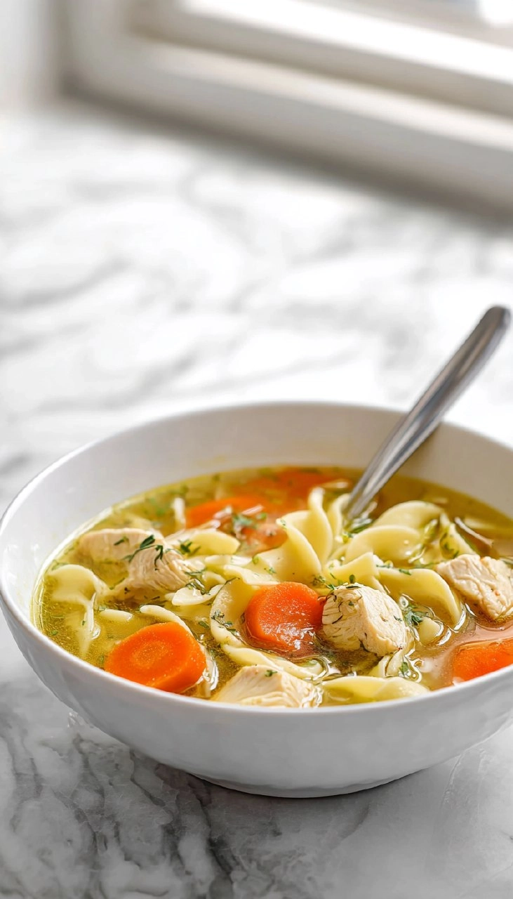 Instant Pot Chicken Noodle Soup
