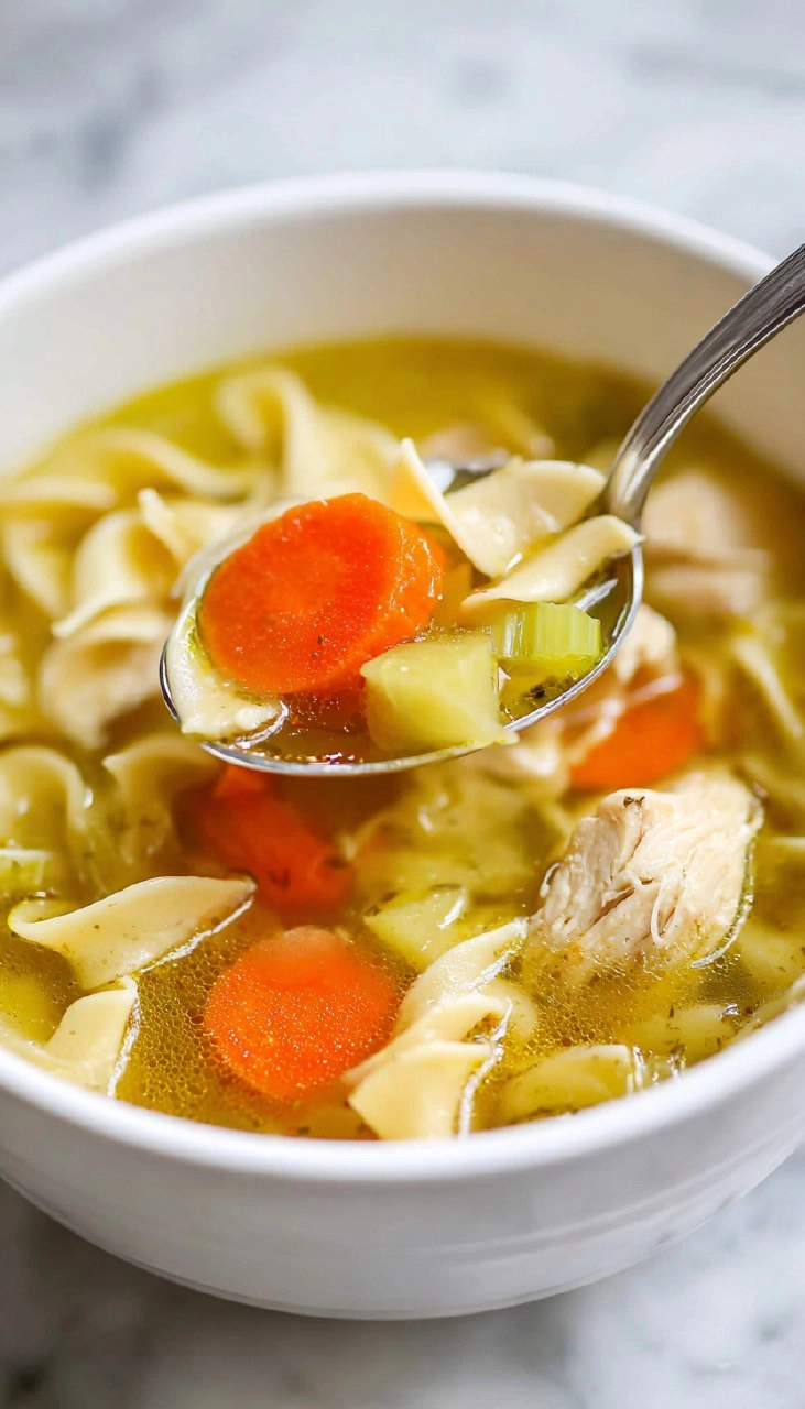 Instant Pot Chicken Noodle Soup