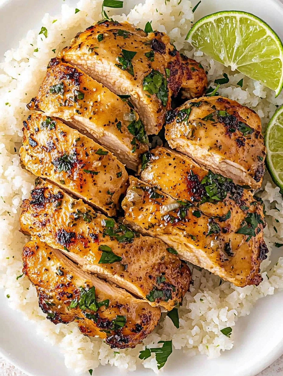 Margarita Chicken with Tequila Lime Marinade