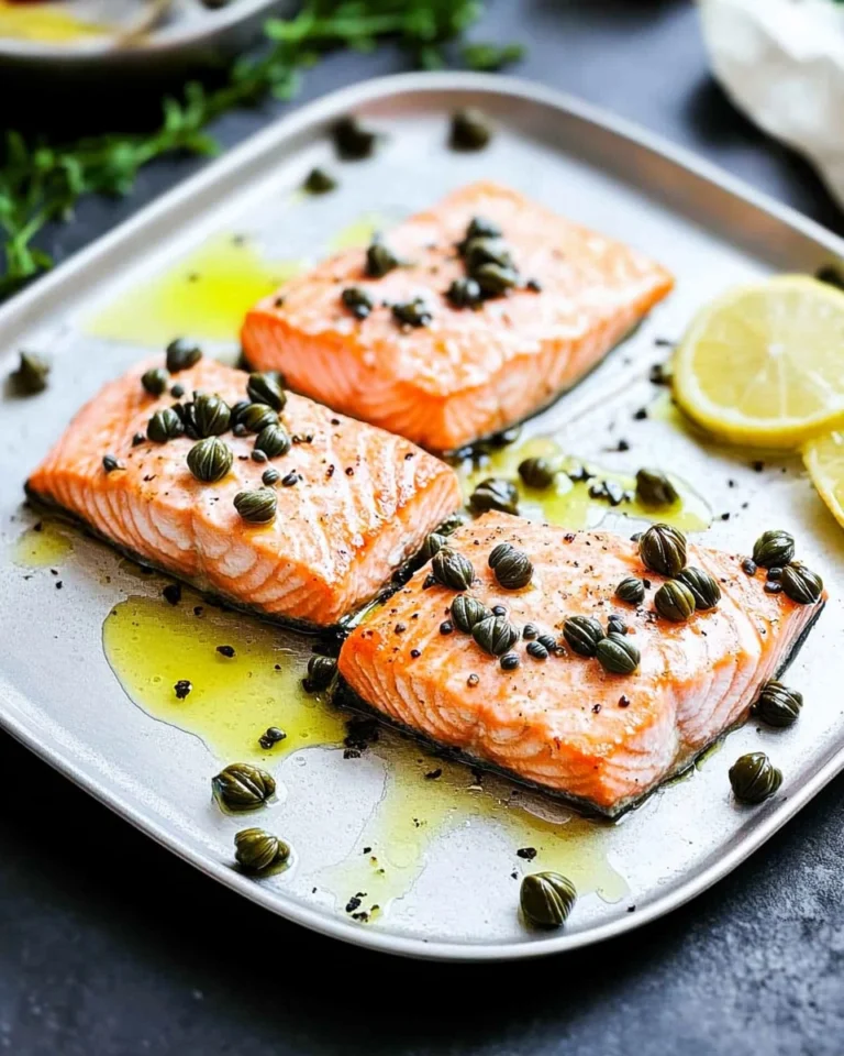 Salmon-with-Capers-Recipe