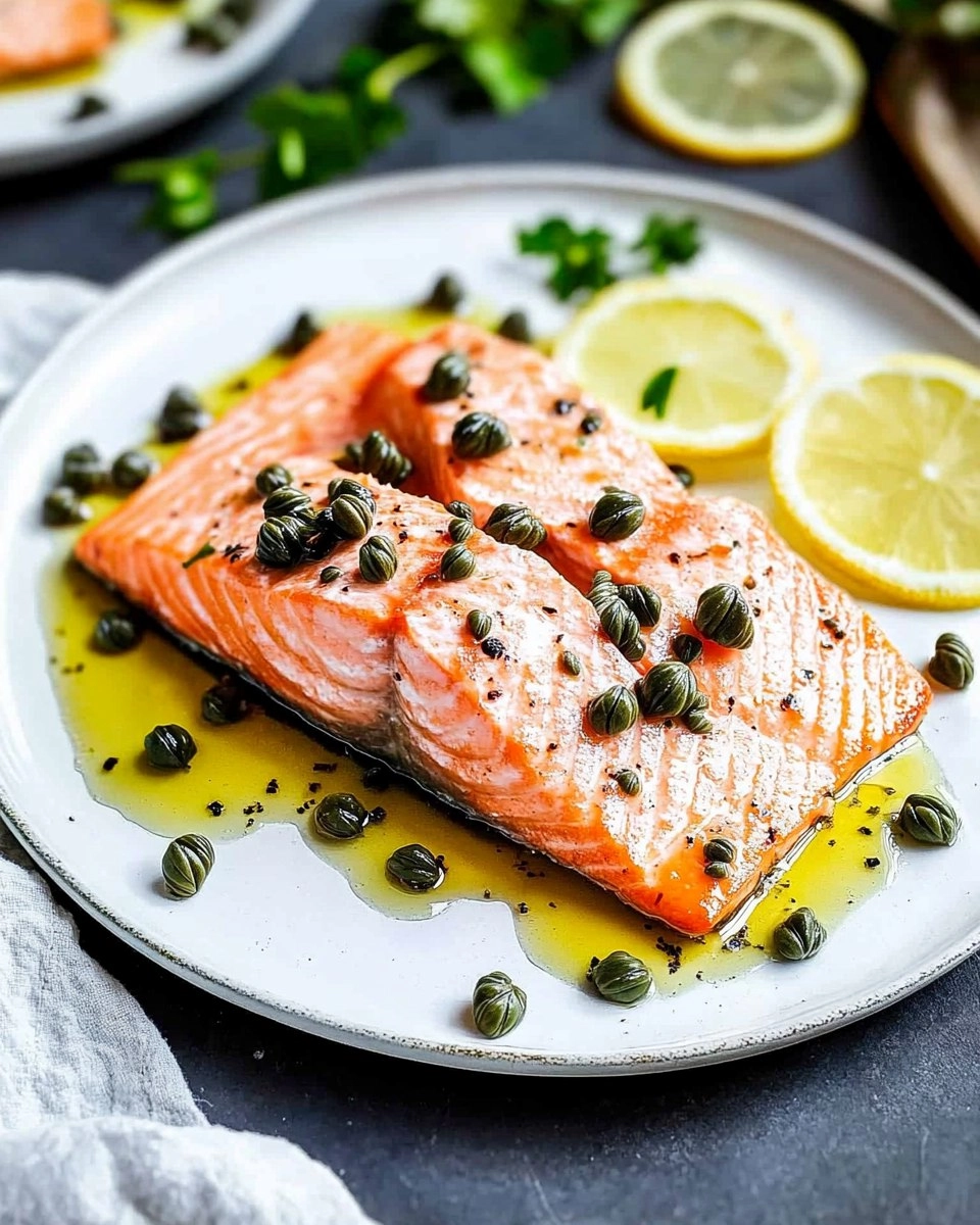 Salmon with Capers