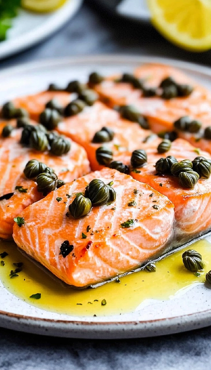 Salmon with Capers