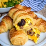 Sausage-Egg-and-Cheese-Breakfast-Crescent-Rolls-Recipe