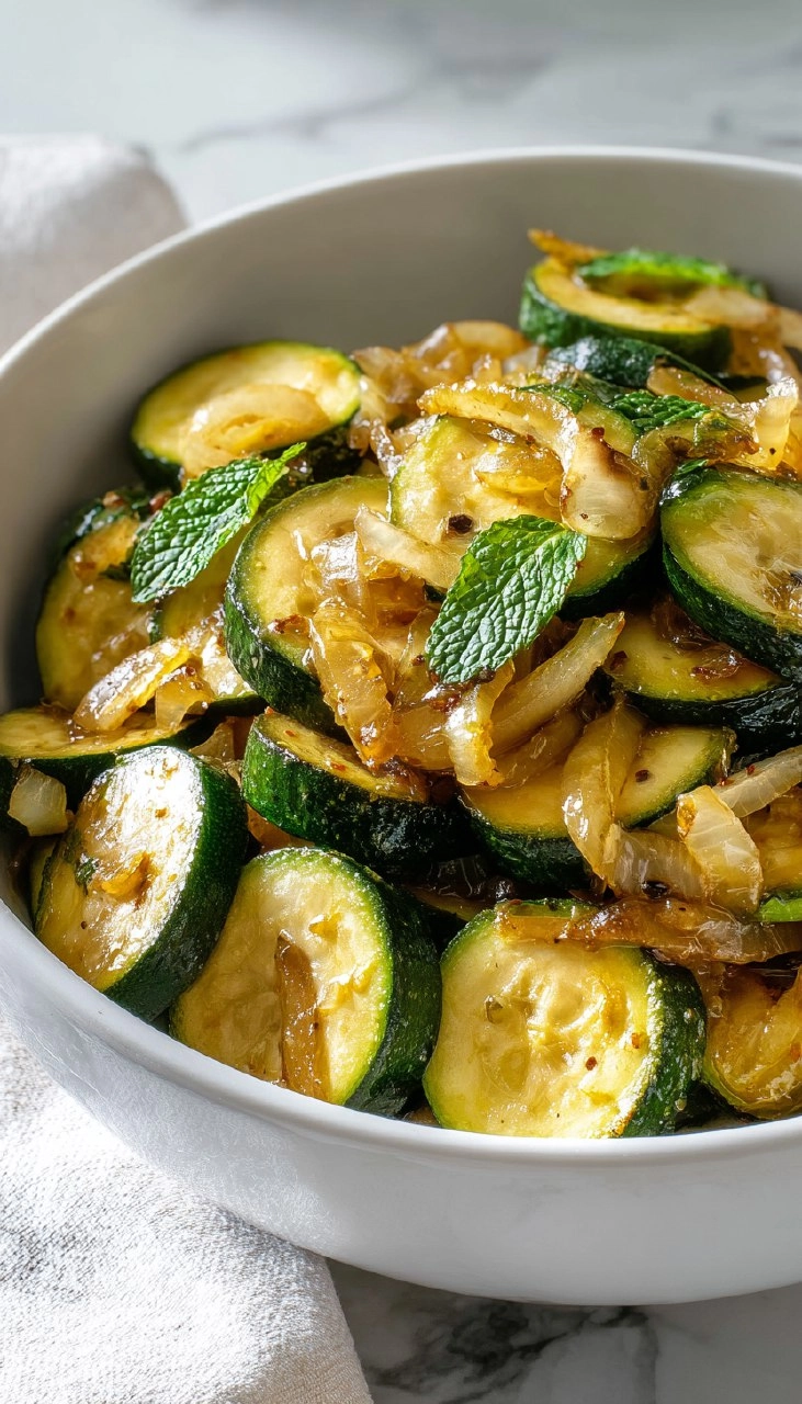 Sautéed Zucchini and Onions 69 Sautéed Zucchini and Onions