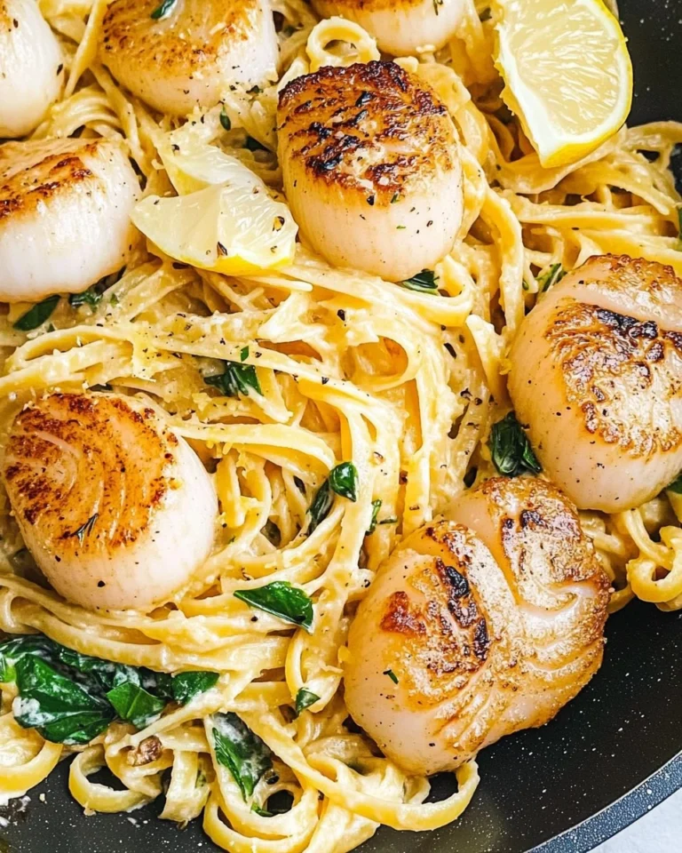 Scallop-Pasta-with-Lemon-Herbs-Recipe