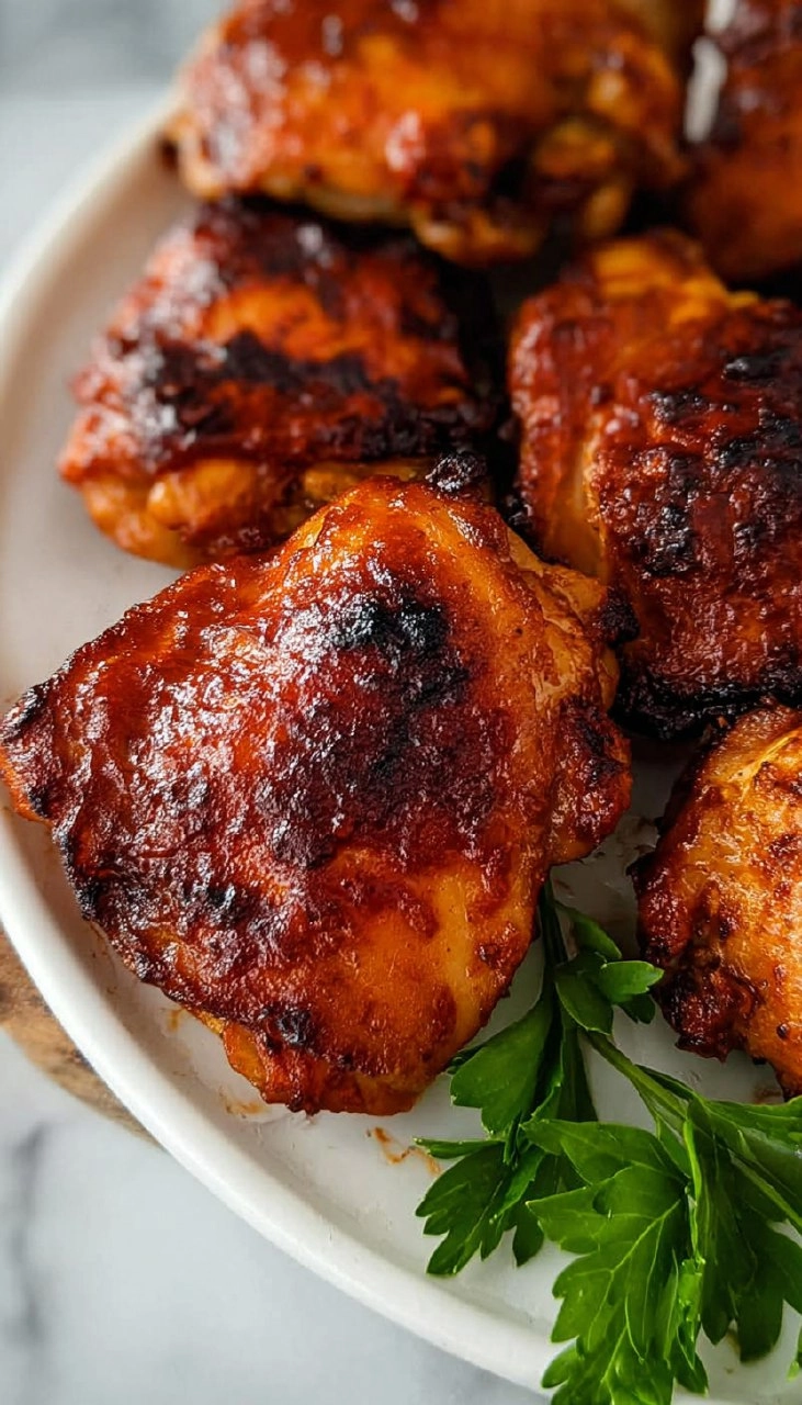 Slow Cooker Bbq Chicken Thighs