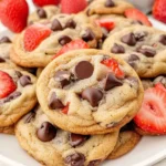 Strawberry-Chocolate-Chip-Cookies-Recipe