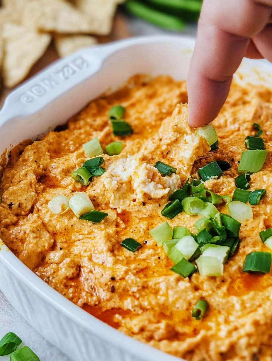 Vegetarian Buffalo Chicken Dip