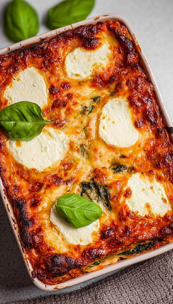 Vegetarian Lasagna With Spinch &Amp Ricotta 109 Vegetarian Lasagna With Spinch &Amp Ricotta