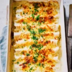 Cheesy-Chicken-Enchiladas-with-White-Sauce-Recipe