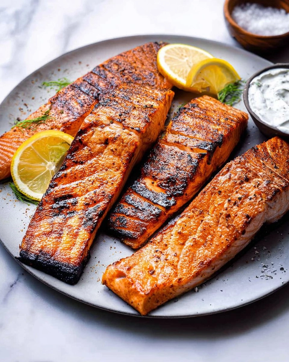 Moist and Flaky Grilled Salmon