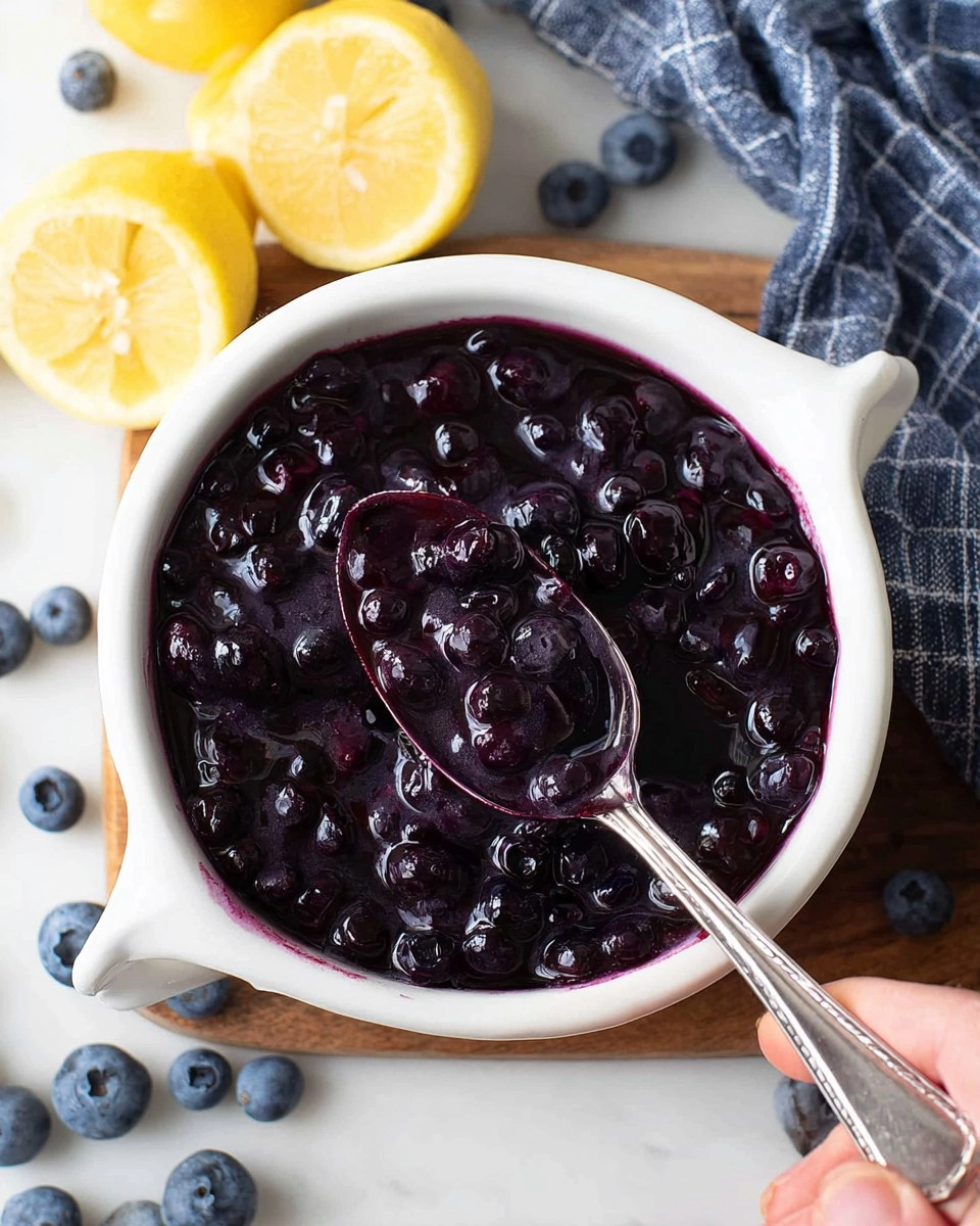 Blueberry Compote 52 Blueberry Compote