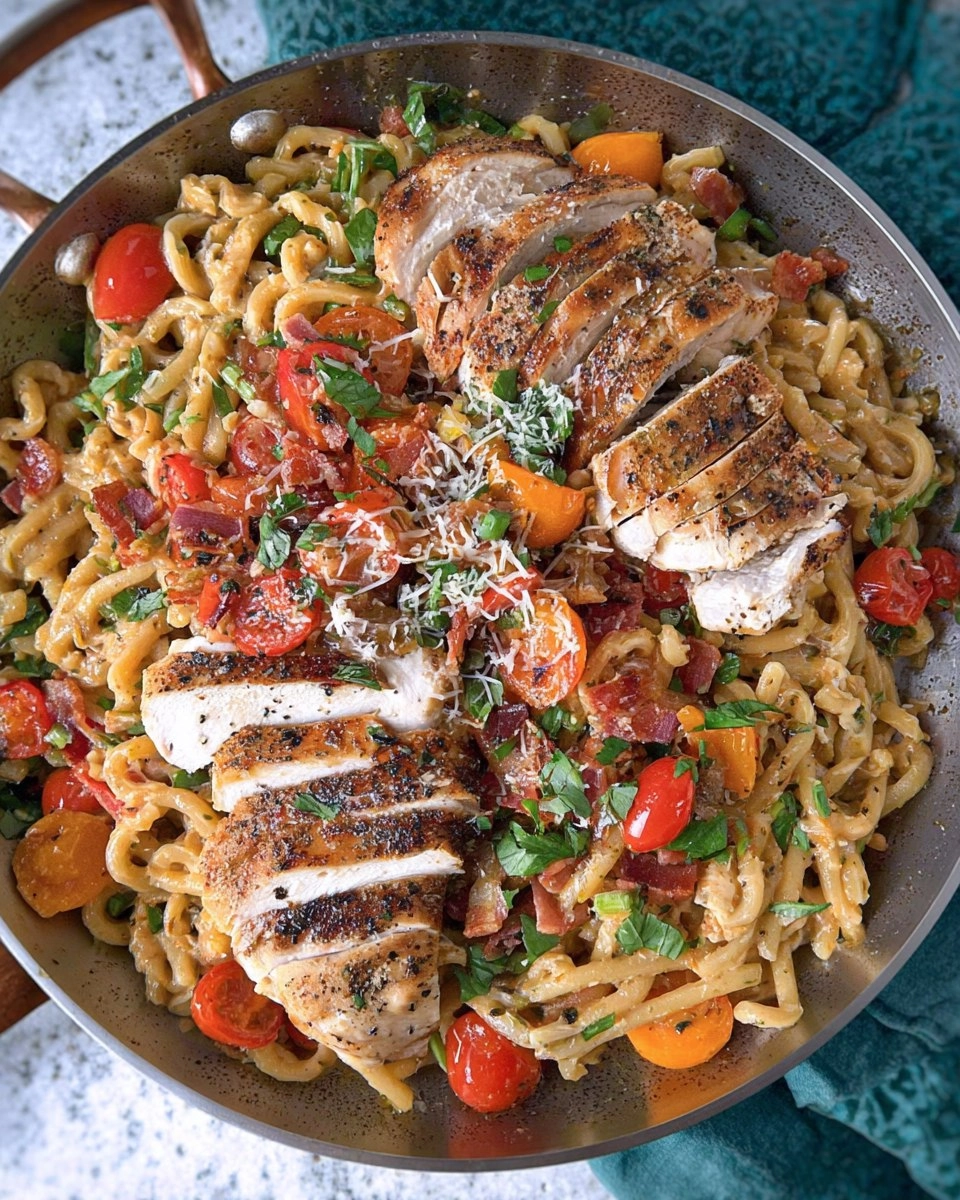 Bruschetta Chicken Pasta