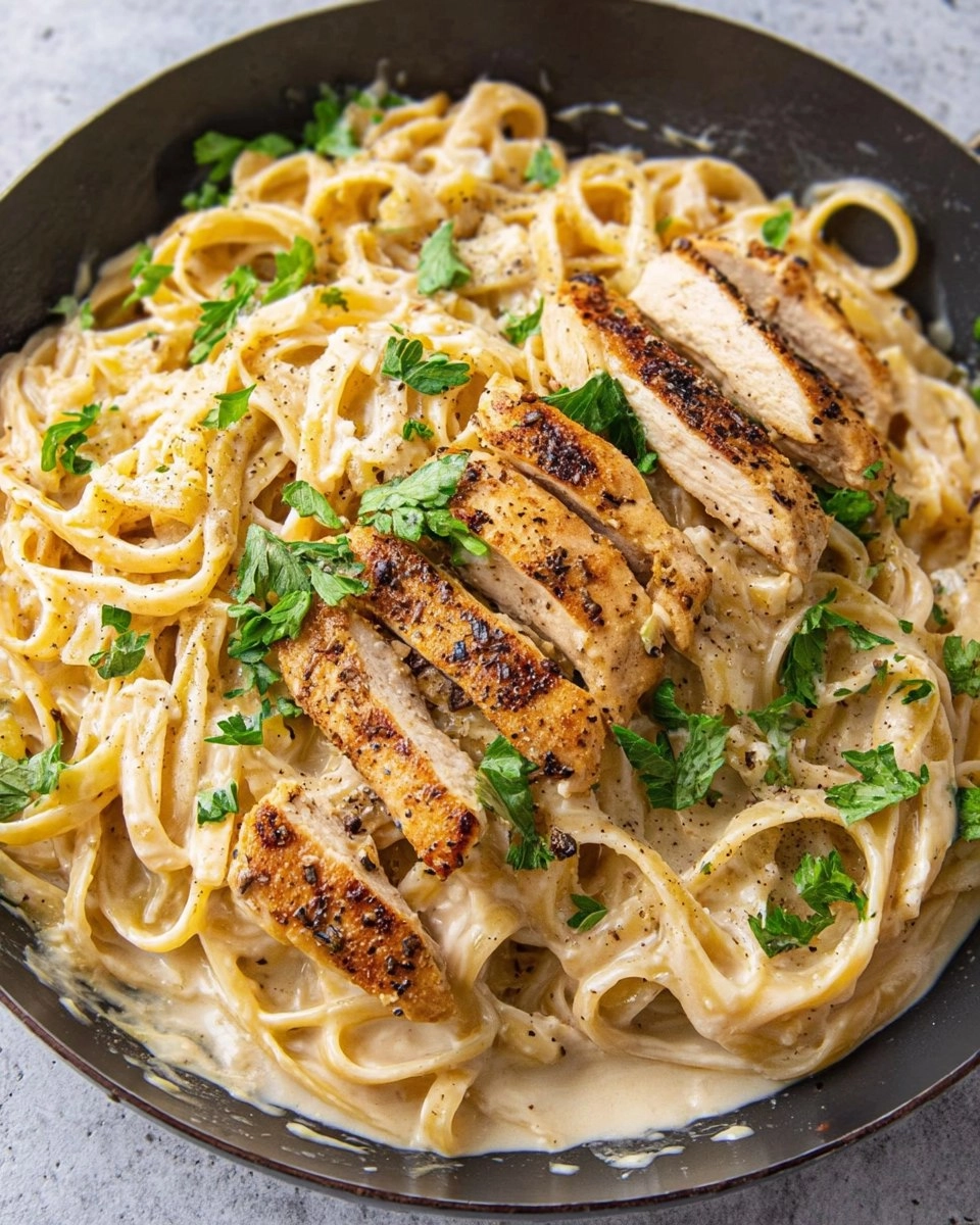 Chicken Fettuccine Alfredo