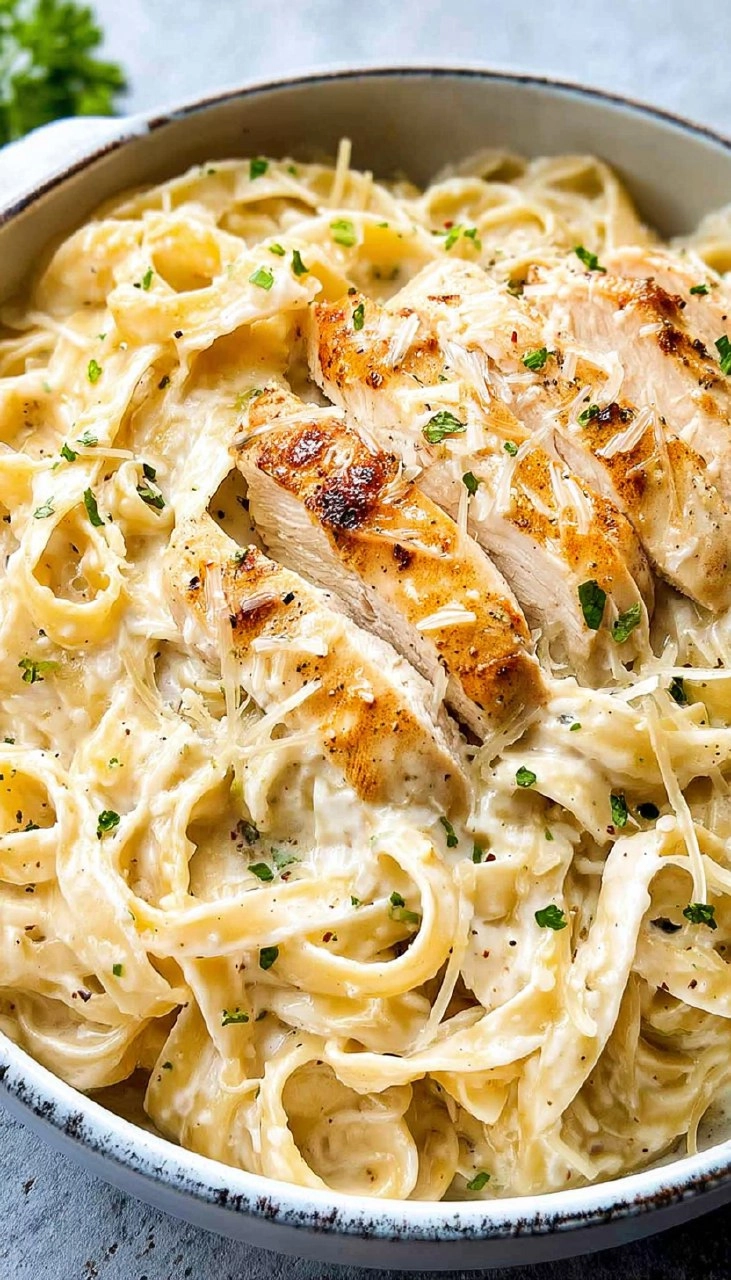 Chicken Fettuccine Alfredo