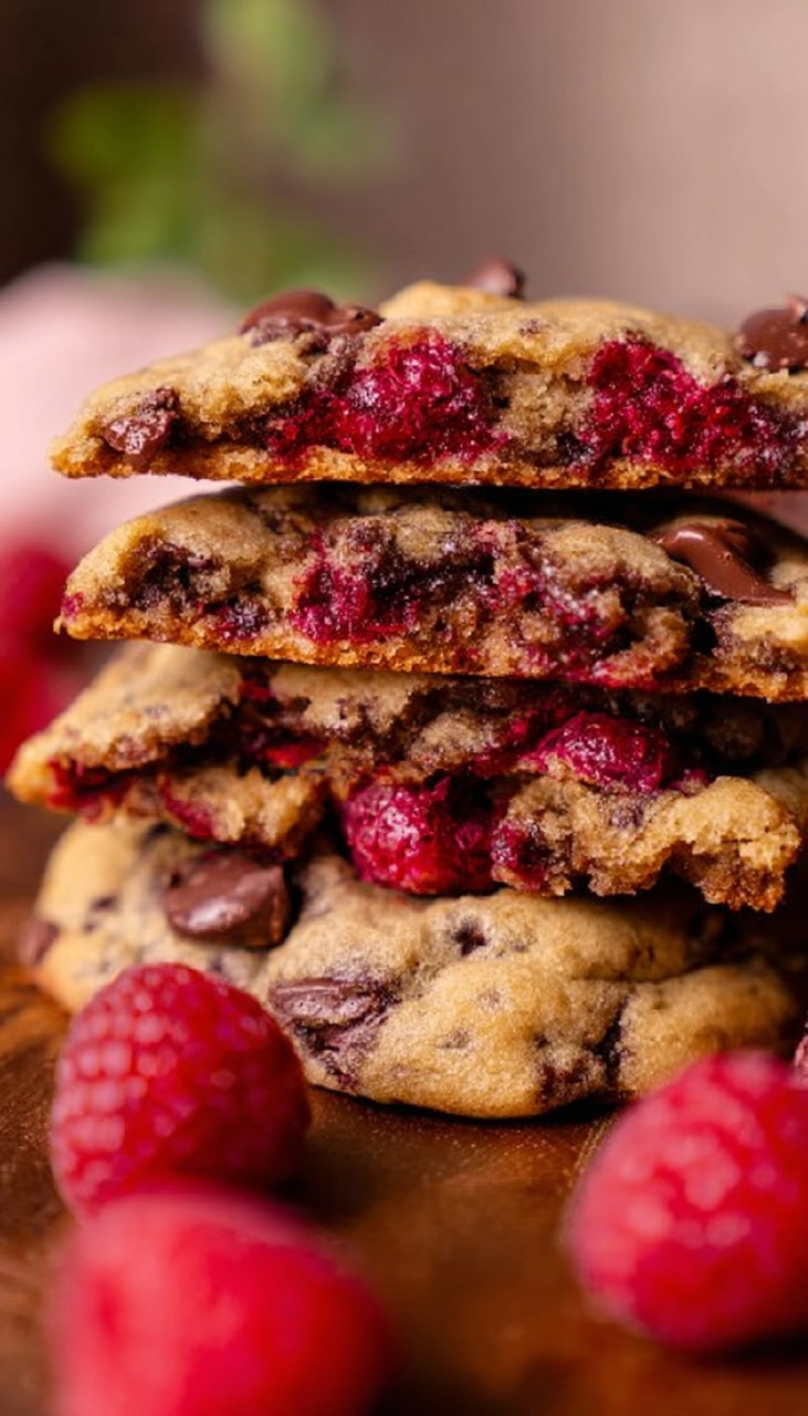 Chocolate Chip Raspberry Cookies 85 Chocolate Chip Raspberry Cookies