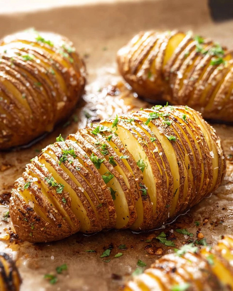 Hasselback Potatoes