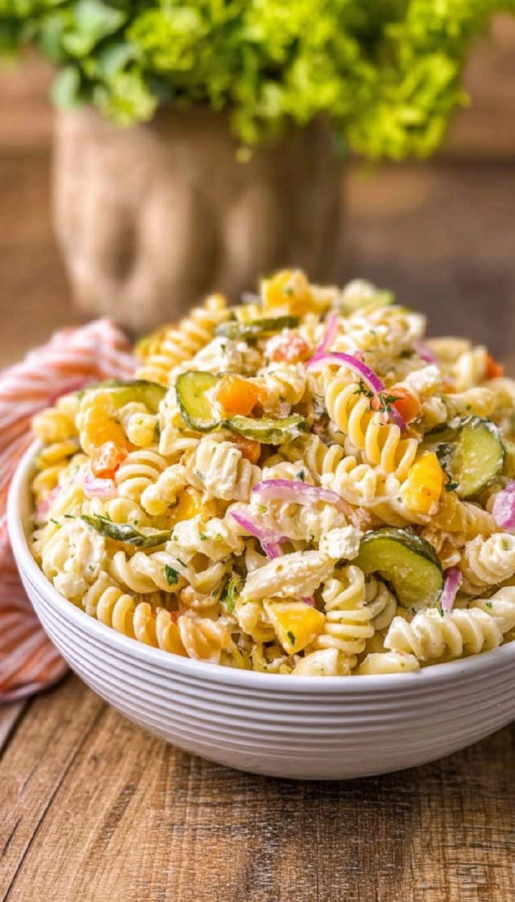 Pickle Pasta Salad