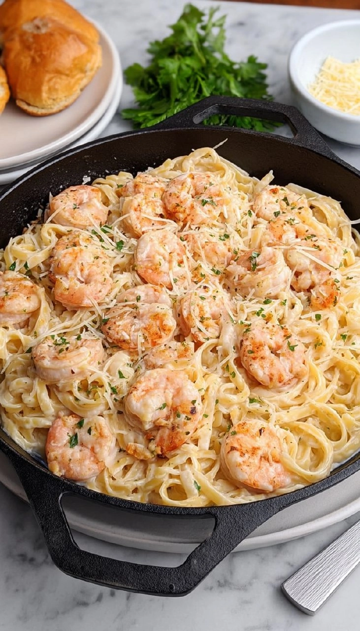 Shrimp Alfredo Pasta