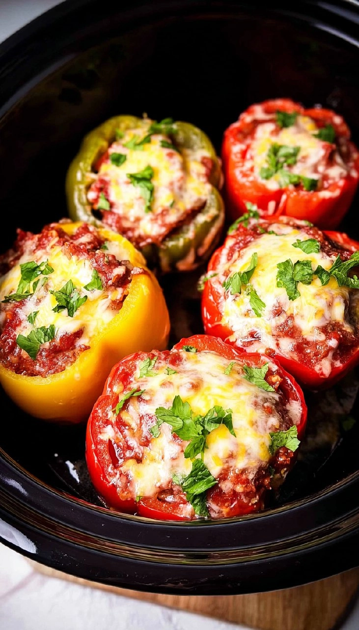 Slow Cooker Stuffed Peppers 69 Slow Cooker Stuffed Peppers