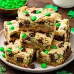 St.-Patricks-Day-Chocolate-Chip-Cookie-Bars-Recipe