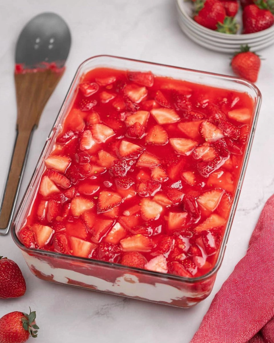 Strawberry Pretzel Salad