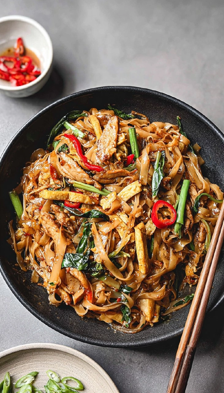 Thai Drunken Noodles 97 Thai Drunken Noodles