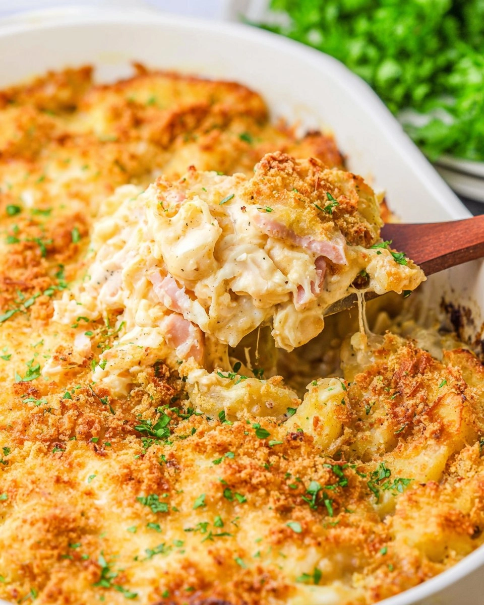 Chicken Cordon Bleu Casserole