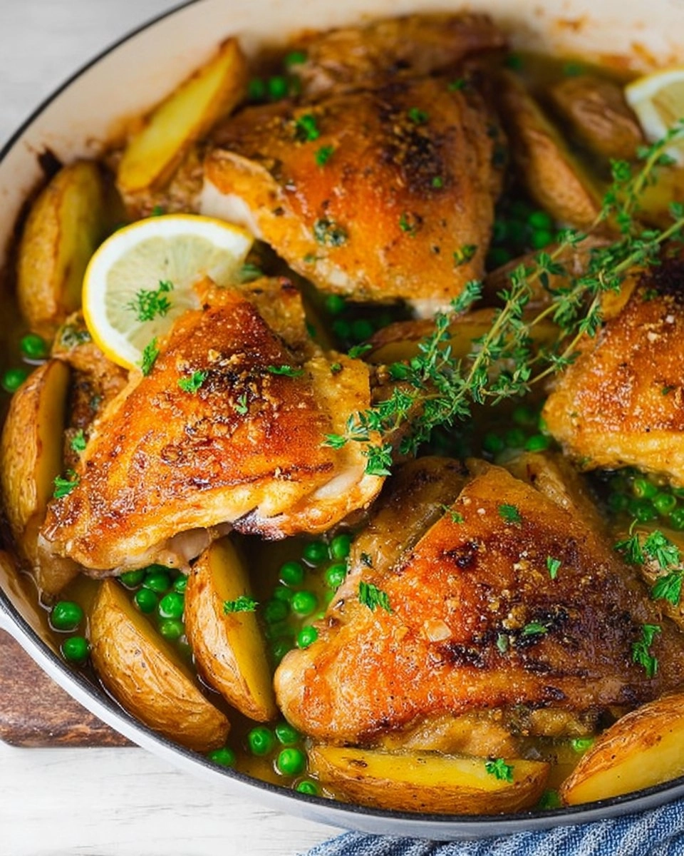 Chicken Vesuvio