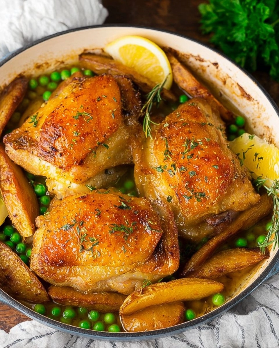 Chicken Vesuvio