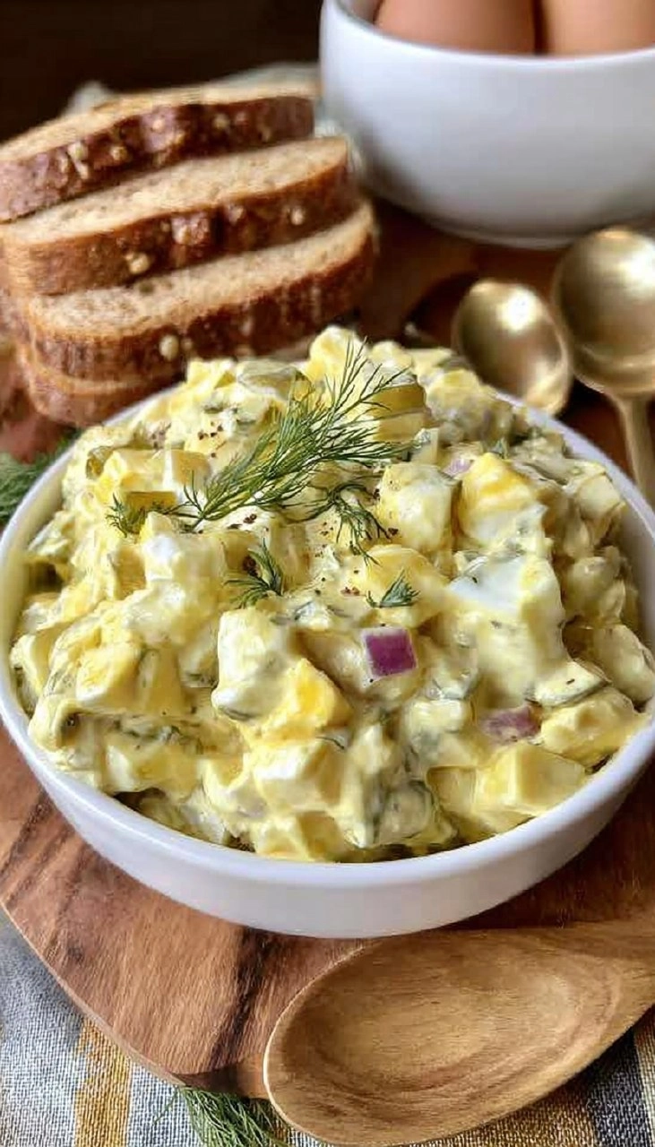 Dill Pickle Egg Salad
