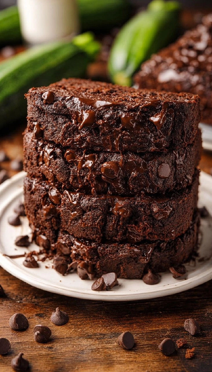 Double Chocolate Zucchini Bread 77 Double Chocolate Zucchini Bread