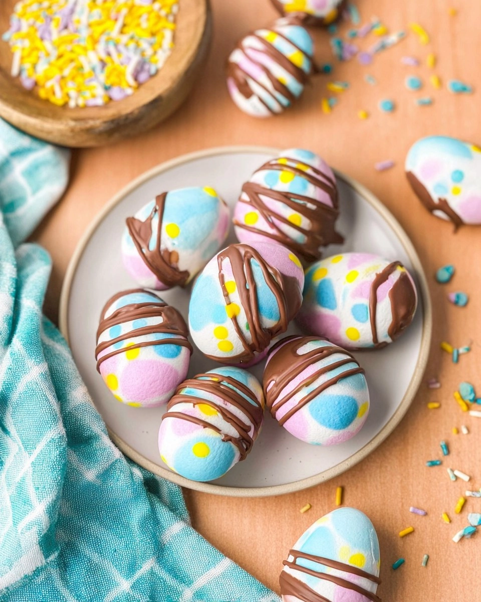 Easter Marshmallow Eggs