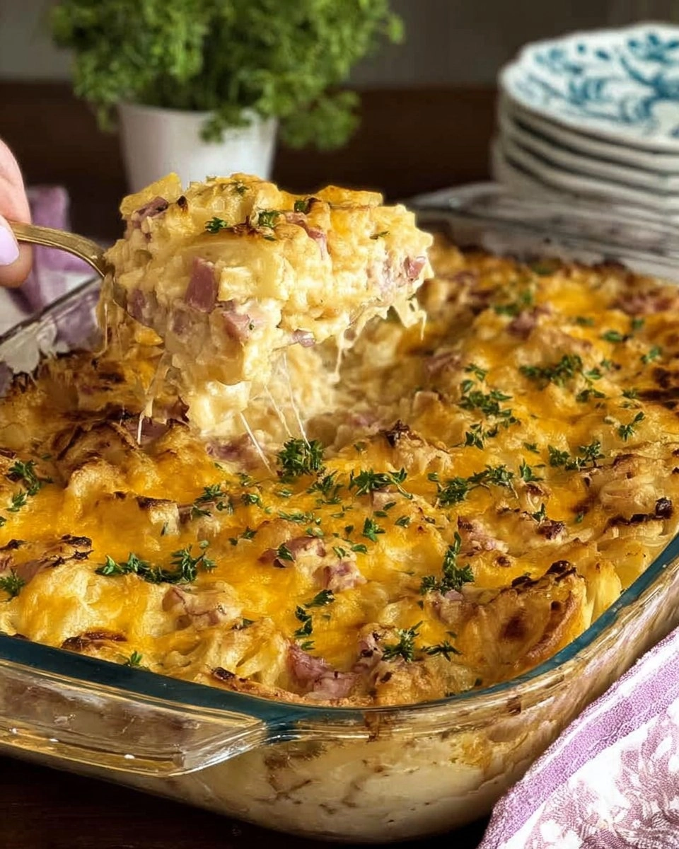Ham and Cheese Casserole