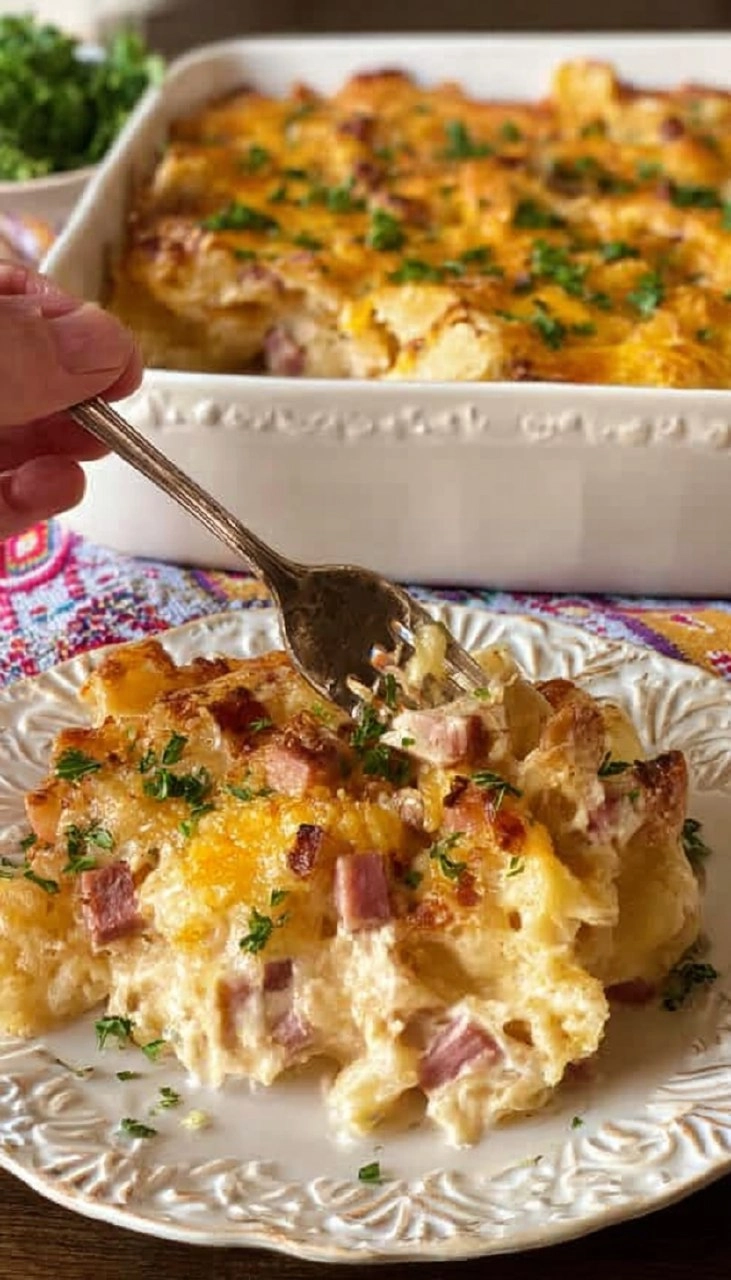 Ham and Cheese Casserole