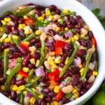 Mexican-Three-Bean-Salad-With-Lime-Vinaigrette-Recipe