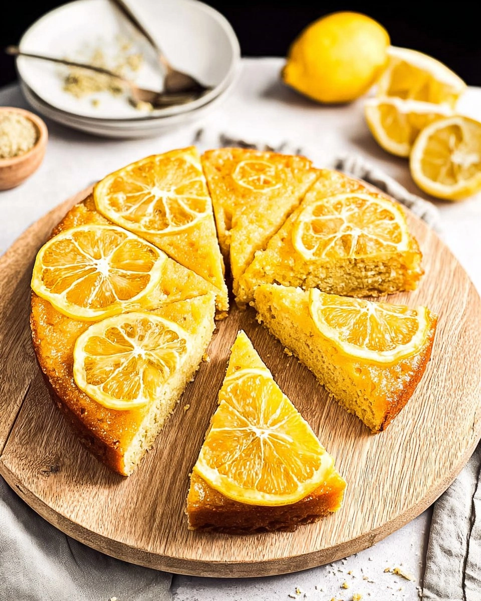 Meyer Lemon Upside-Down Cake