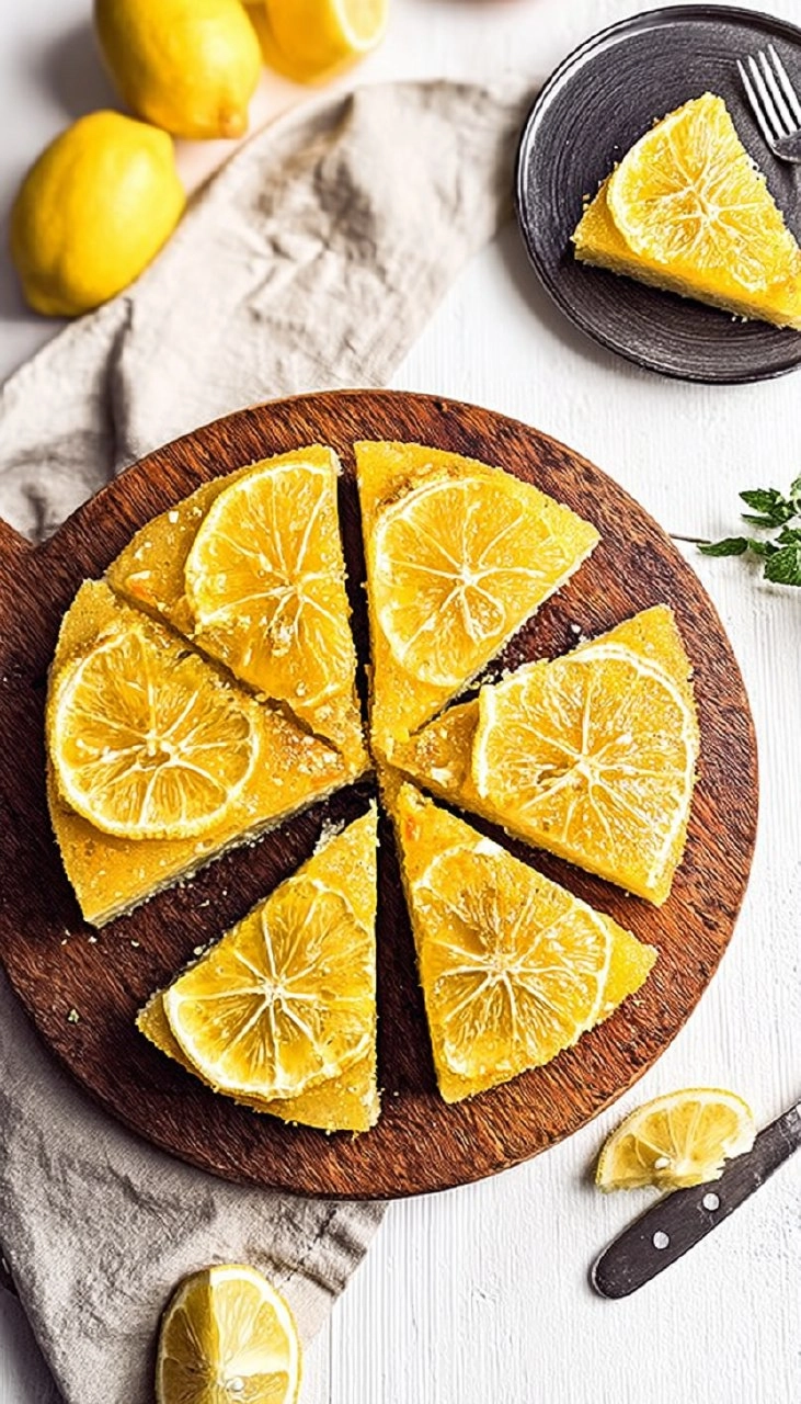 Meyer Lemon Upside-Down Cake