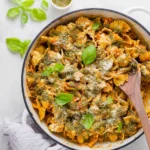 One-Pot-Tie-Dye-Pasta-with-Chicken-Recipe